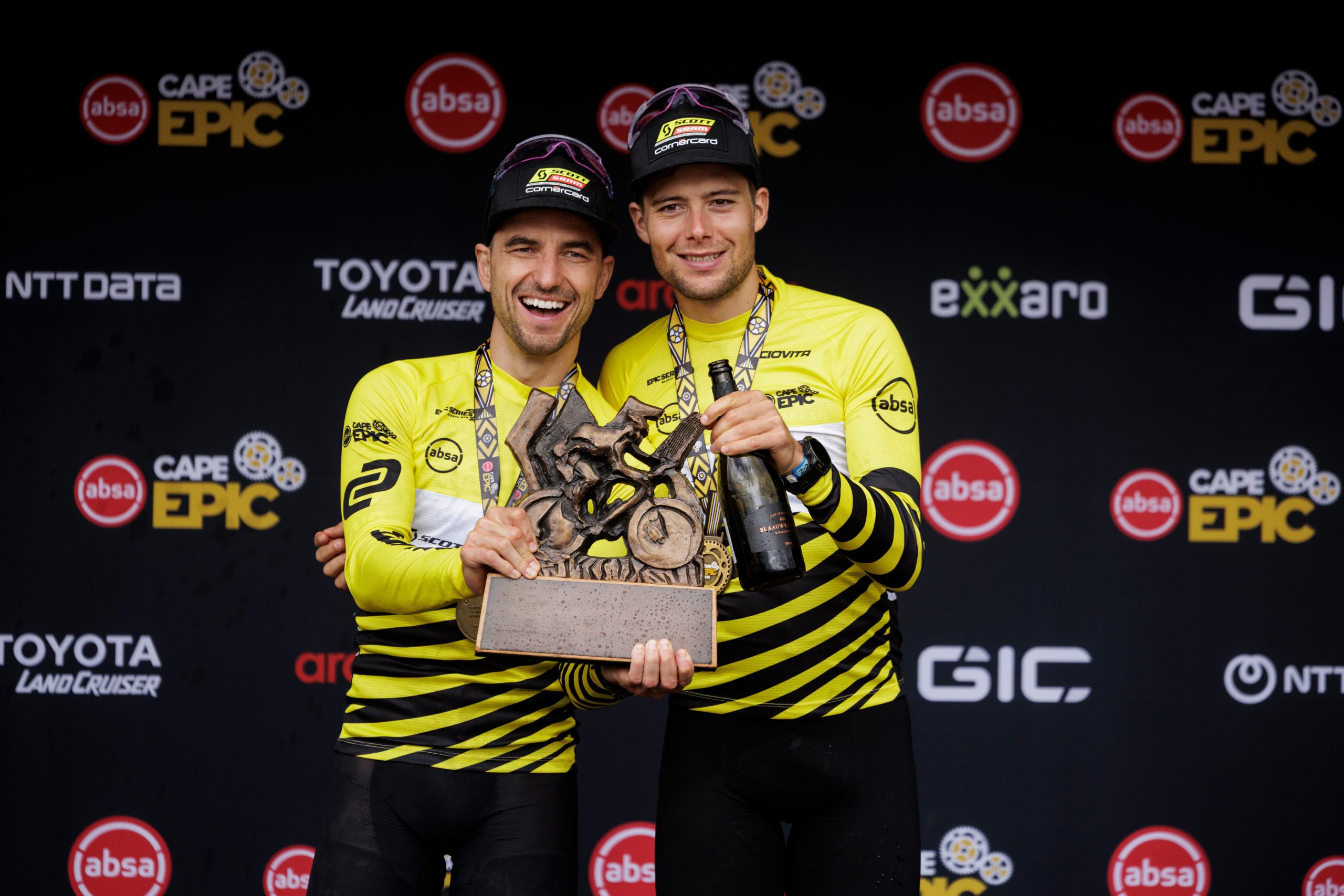 SCOTT-SRAM MTB Racing feiert Gesamtsieg bei der Cape Epic 2025 SCOTT-SRAM MTB Racing feiert Gesamtsieg bei der Cape Epic 2025